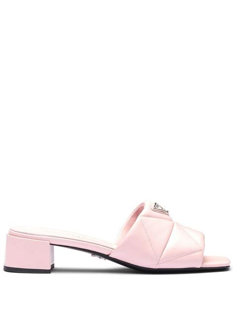 prada pink slides|prada slides for men.